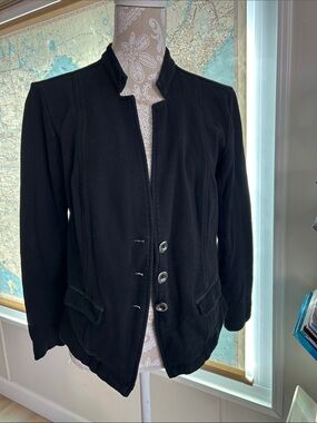 torrid Black Lightweight Button-Front Shirt Jacket